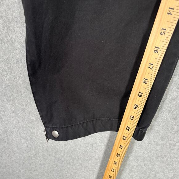 Y2K Gap Cargo Capri Pants 6 Ankle Zipper Snaps Utility Cotton 90s Hiking GORP - Picture 8 of 14
